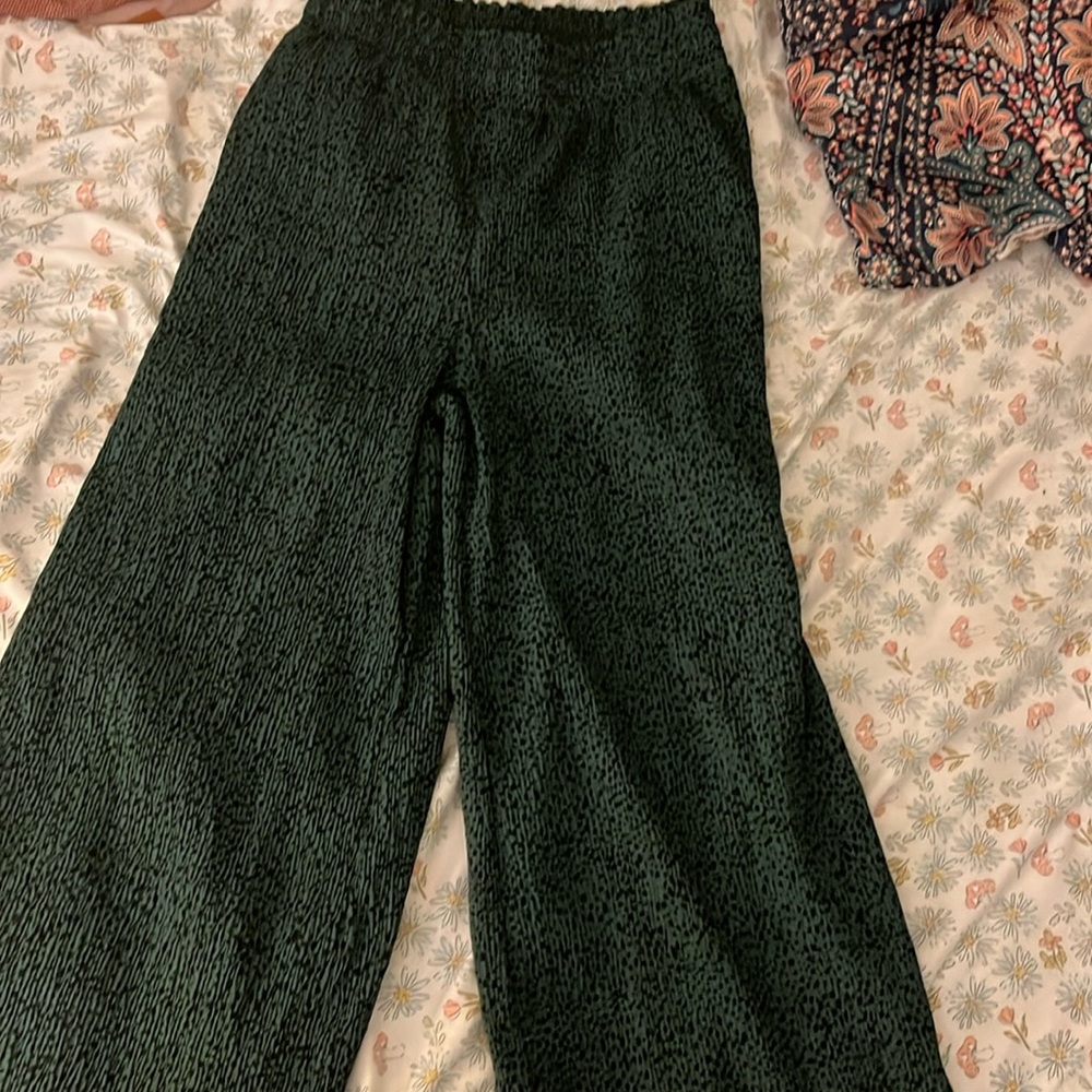 Boho Spotted Flowy Pants